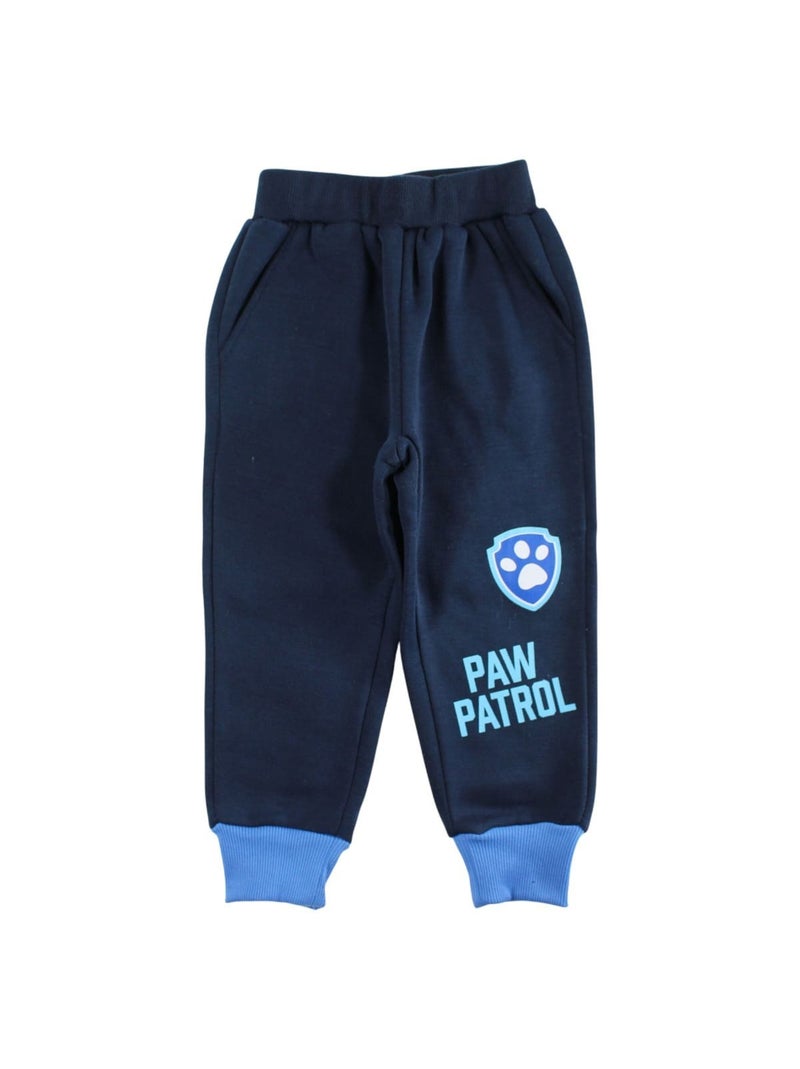 Paw Patrol - Ensemble jogging garçon sweat et pantalon imprimé Bleu marine - Kiabi