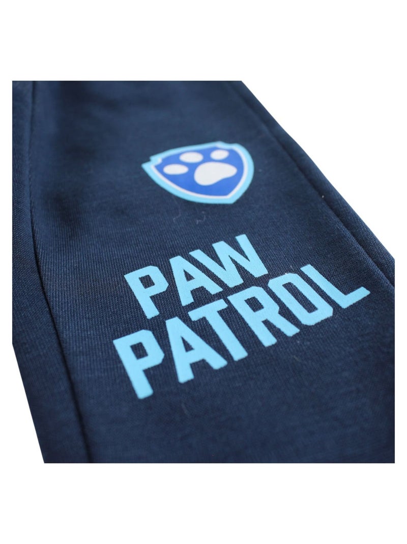 Paw Patrol - Ensemble jogging garçon sweat et pantalon imprimé Bleu marine - Kiabi