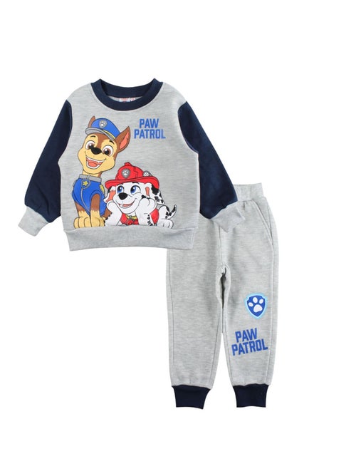 Paw Patrol - Ensemble jogging garçon sweat et pantalon imprimé - Kiabi