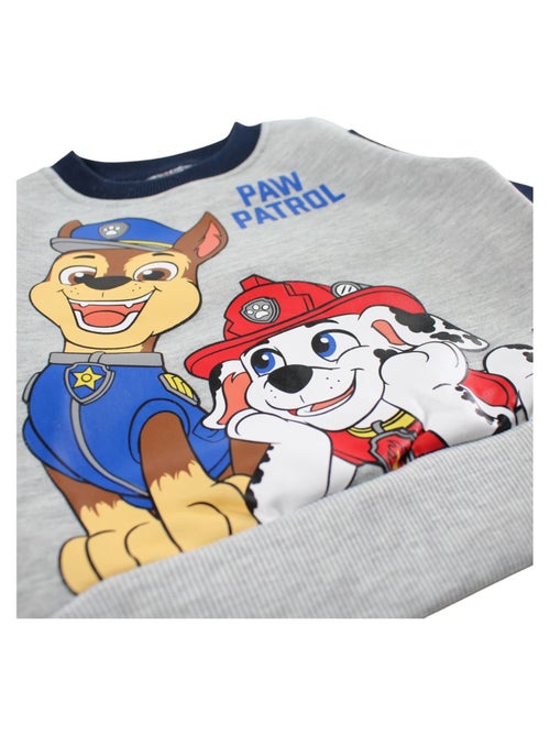 Paw Patrol - Ensemble jogging garçon sweat et pantalon imprimé - Kiabi