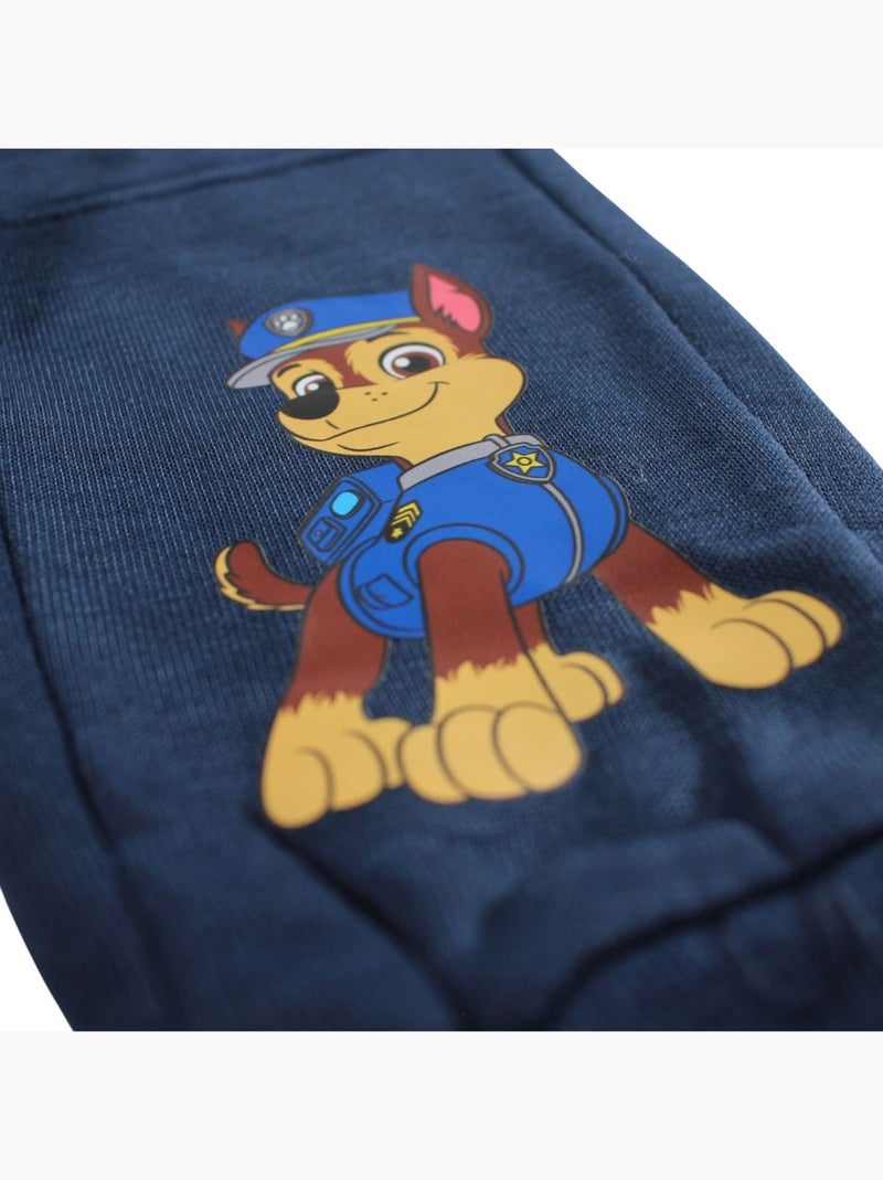 Paw Patrol - Ensemble jogging garçon veste capuche et pantalon imprimé Bleu marine - Kiabi