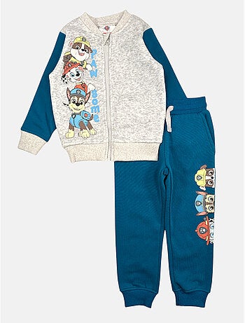 Paw Patrol - Ensemble jogging garçon veste et pantalon imprimé