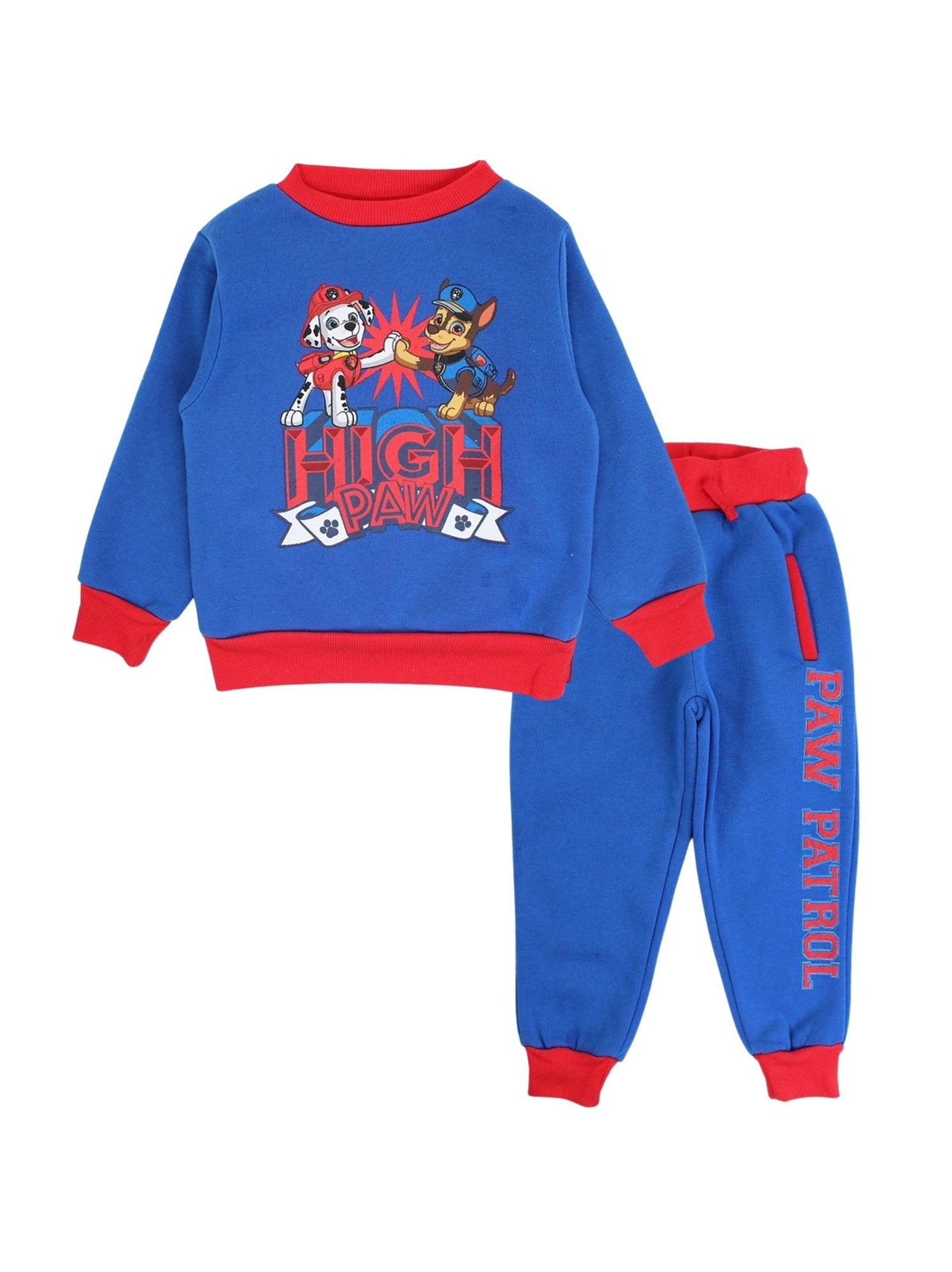 NEUF JOGGING PAT Patrouille 5 ans Veste + pantalon garçon survêtement bleu rouge EUR 19,90 - FR