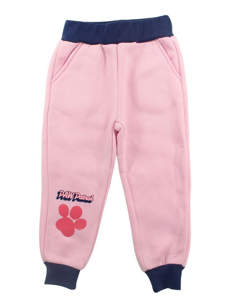 Paw Patrol - Ensemble Sweat et pantalon de jogging La Pat' Patrouille Rose - Kiabi