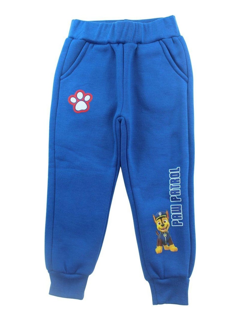 Paw Patrol - Ensemble ​​Sweat pantalon garçon Imprimé La Pat' Patrouille Bleu - Kiabi