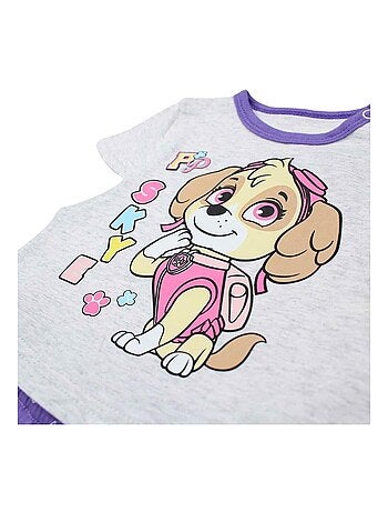 Paw Patrol - Ensemble T-shirt et Short bébé Fille La Pat' Patrouille