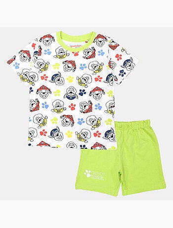 Paw Patrol - Ensemble t-shirt et short enfant imprimé