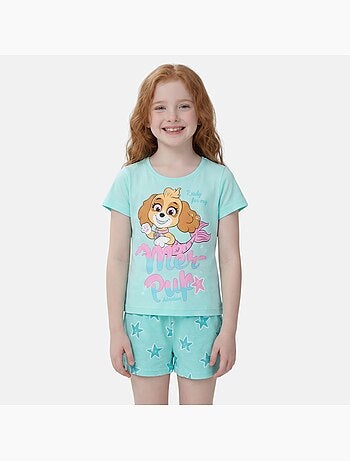 Paw Patrol - Ensemble t-shirt et short fille imprimé