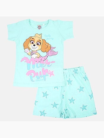 Paw Patrol - Ensemble t-shirt et short fille imprimé