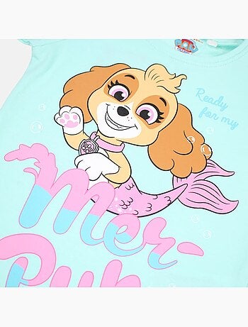 Paw Patrol - Ensemble t-shirt et short fille imprimé