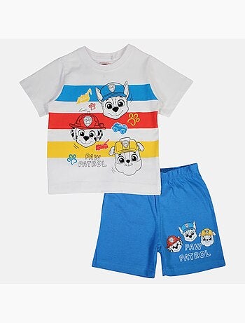 Paw Patrol - Ensemble t-shirt et short garçon imprimé