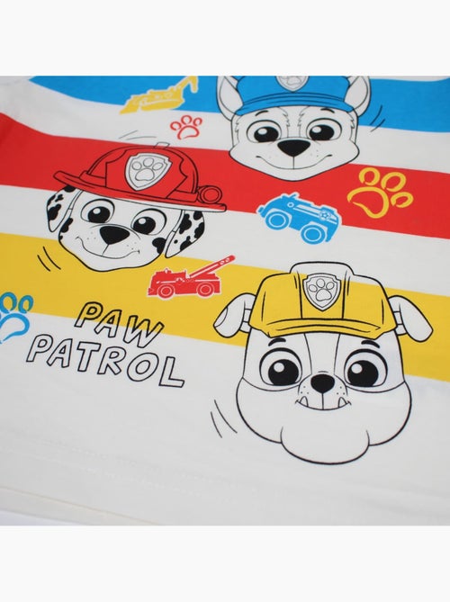 Paw Patrol - Ensemble t-shirt et short garçon imprimé - Kiabi
