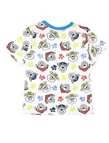 Paw Patrol - Ensemble T-shirt et Short La Pat' Patrouille .
