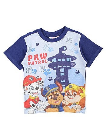 Paw Patrol - Ensemble T-shirt et Short La Pat' Patrouille .