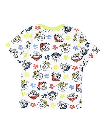 Paw Patrol - Ensemble T-shirt et Short La Pat' Patrouille .