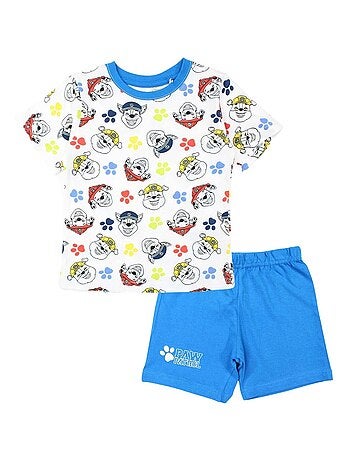 Paw Patrol - Ensemble T-shirt et Short La Pat' Patrouille