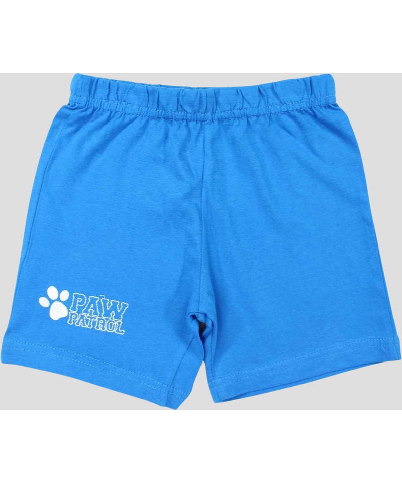 Paw Patrol - Ensemble T-shirt et Short La Pat' Patrouille Bleu - Kiabi