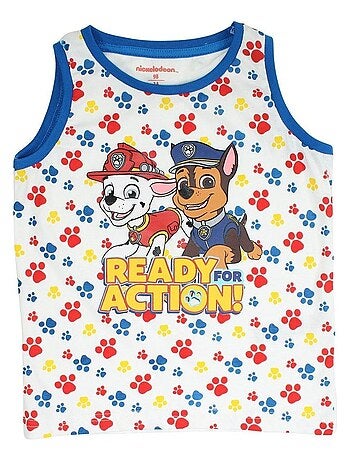 Paw Patrol - Ensemble T-shirt et Short La Pat' Patrouille