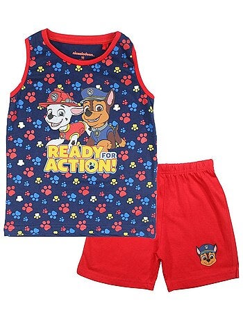 Paw Patrol - Ensemble T-shirt et Short La Pat' Patrouille