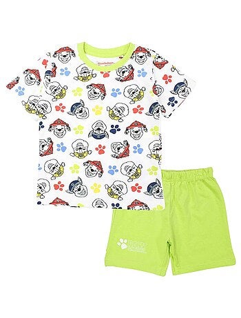 Paw Patrol - Ensemble T-shirt et Short La Pat' Patrouille