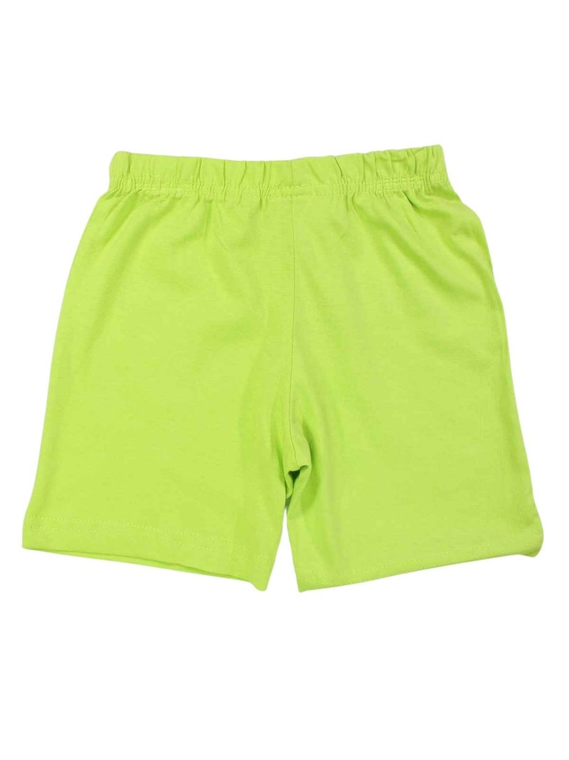 Paw Patrol - Ensemble T-shirt et Short La Pat' Patrouille Vert - Kiabi