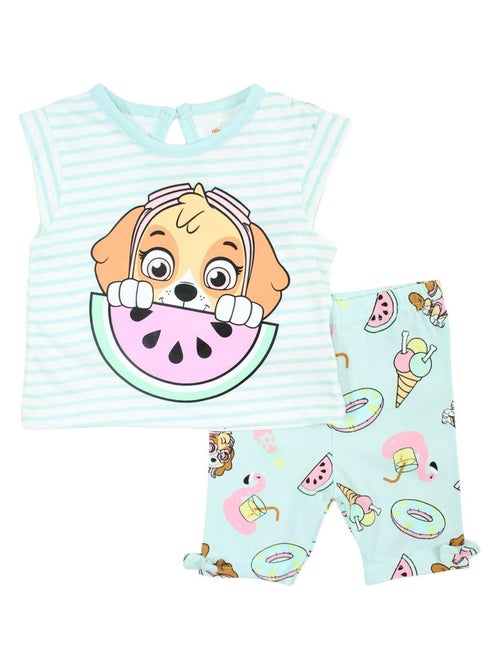 Paw Patrol - Ensemble ​​T-shirt legging Imprimé La Pat' Patrouille - Kiabi