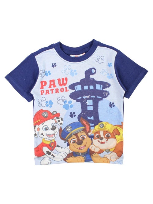 Paw Patrol - Ensemble t-shirt manches courtes et short enfant imprimé - Kiabi