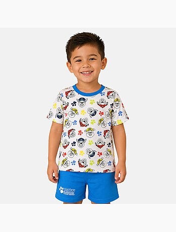 Ensemble Cuddl Duds Paw Patrol 2 Pièces Taille 5T – Couche De Base Chaude, Bleu, Neuf