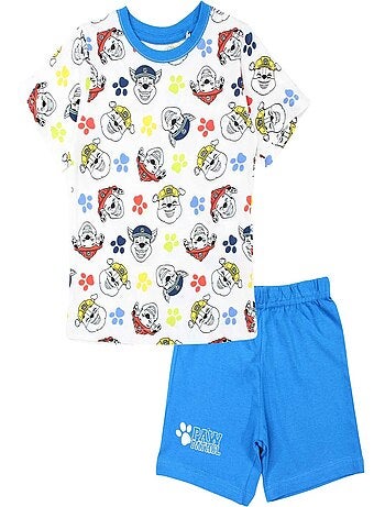 Paw Patrol - Ensemble ​​T-shirt short Imprimé La Pat' Patrouille