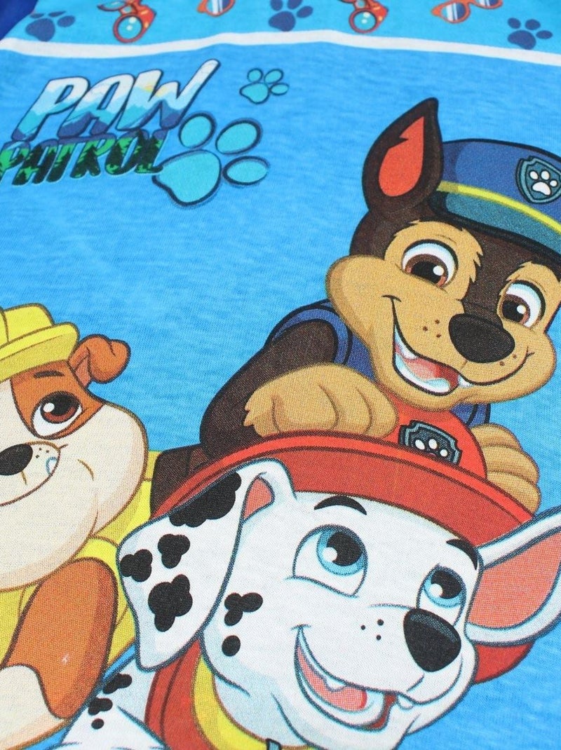 Paw Patrol - Ensemble ​​T-shirt short Imprimé La Pat' Patrouille Bleu marine - Kiabi