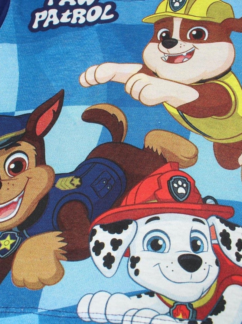 Paw Patrol - Ensemble ​​T-shirt short Imprimé La Pat' Patrouille Bleu marine - Kiabi