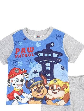 Paw Patrol - Ensemble ​​T-shirt short Imprimé La Pat' Patrouille