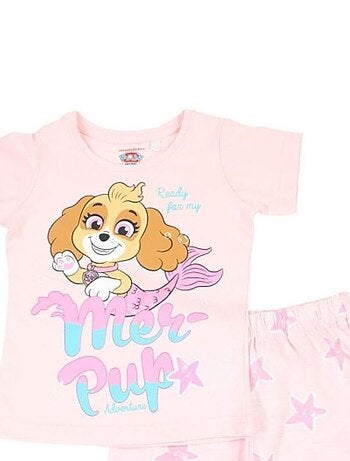 Paw Patrol - Ensemble ​​T-shirt short Imprimé La Pat' Patrouille