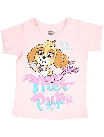 Paw Patrol - Ensemble ​​T-shirt short Imprimé La Pat' Patrouille
