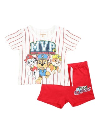 Paw Patrol - Ensemble ​​T-shirt short Imprimé La Pat' Patrouille