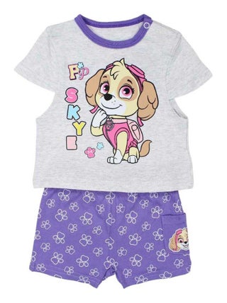 Paw Patrol - Ensemble ​​T-shirt short Imprimé La Pat' Patrouille