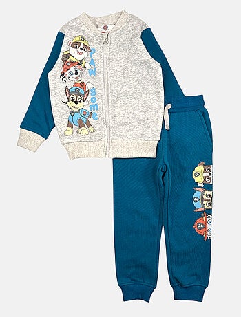 Paw Patrol - ​​Ensemble ​​Veste sweat pantalon Imprimé La Pat' Patrouille