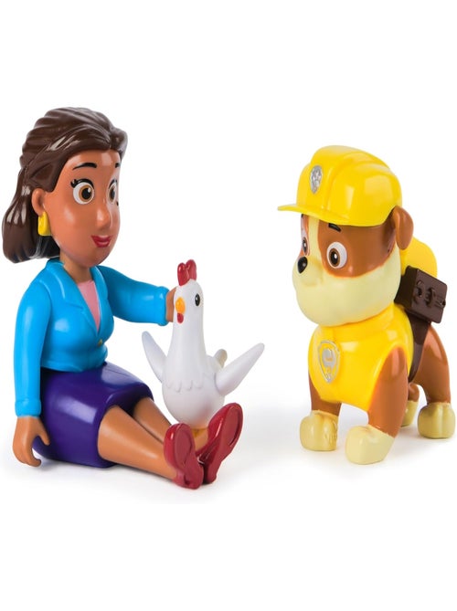 Paw Patrol - Figurines Hero Pup Core Rubble - Kiabi
