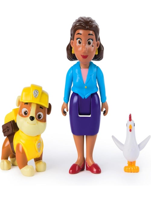 Paw Patrol - Figurines Hero Pup Core Rubble - Kiabi