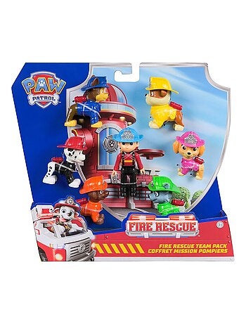 PAW Patrol - Fire Rescue - Set cadeau de figurines