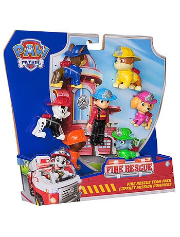 PAW Patrol - Fire Rescue - Set cadeau de figurines