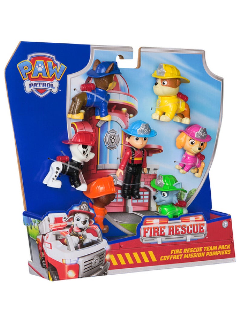 PAW Patrol - Fire Rescue - Set cadeau de figurines Multicolore - Kiabi