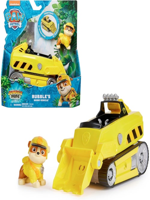 Paw Patrol - Les chiots de la jungle - Solid Rubble - Kiabi