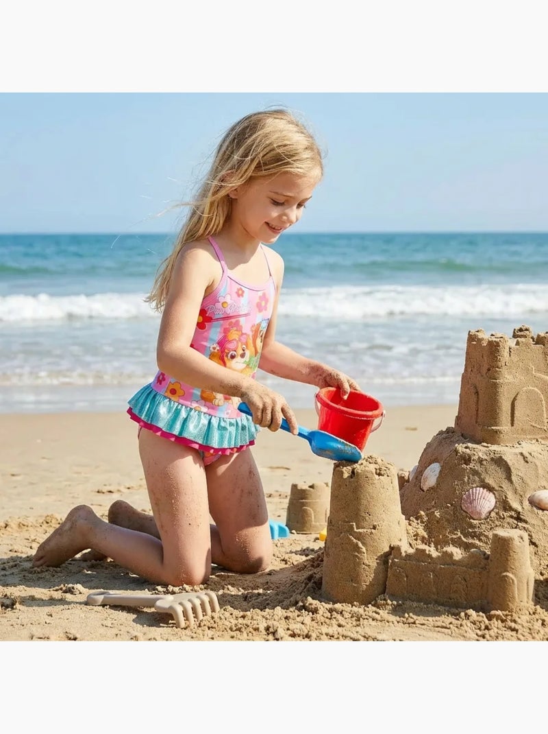 Paw Patrol - Maillot de bain avec imprimé fille Rose - Kiabi