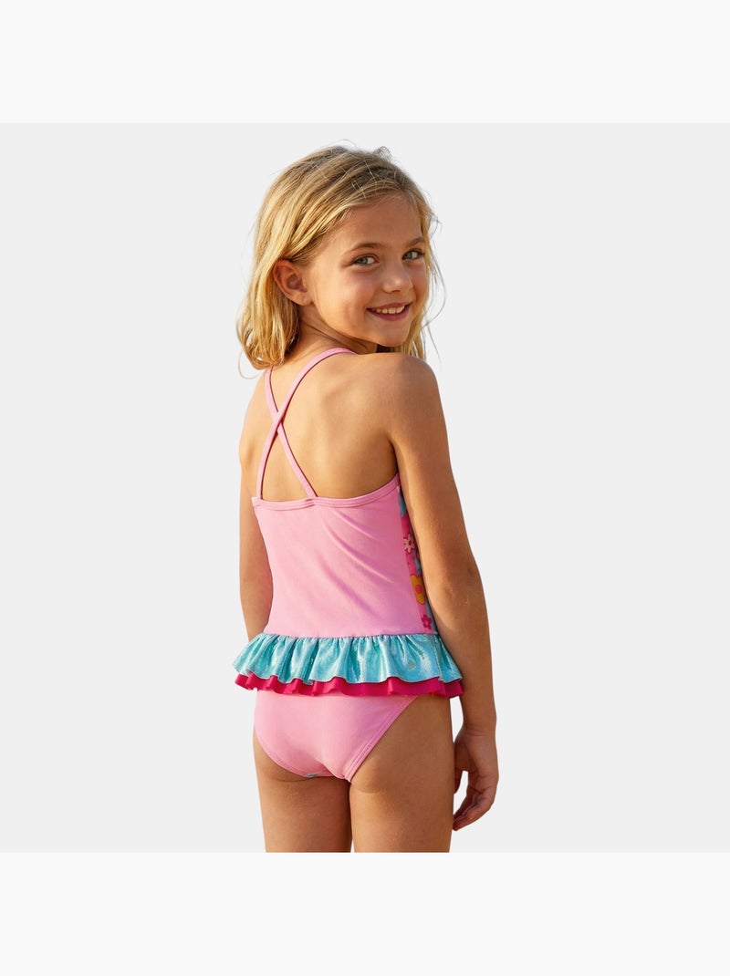 Paw Patrol - Maillot de bain avec imprimé fille Rose - Kiabi