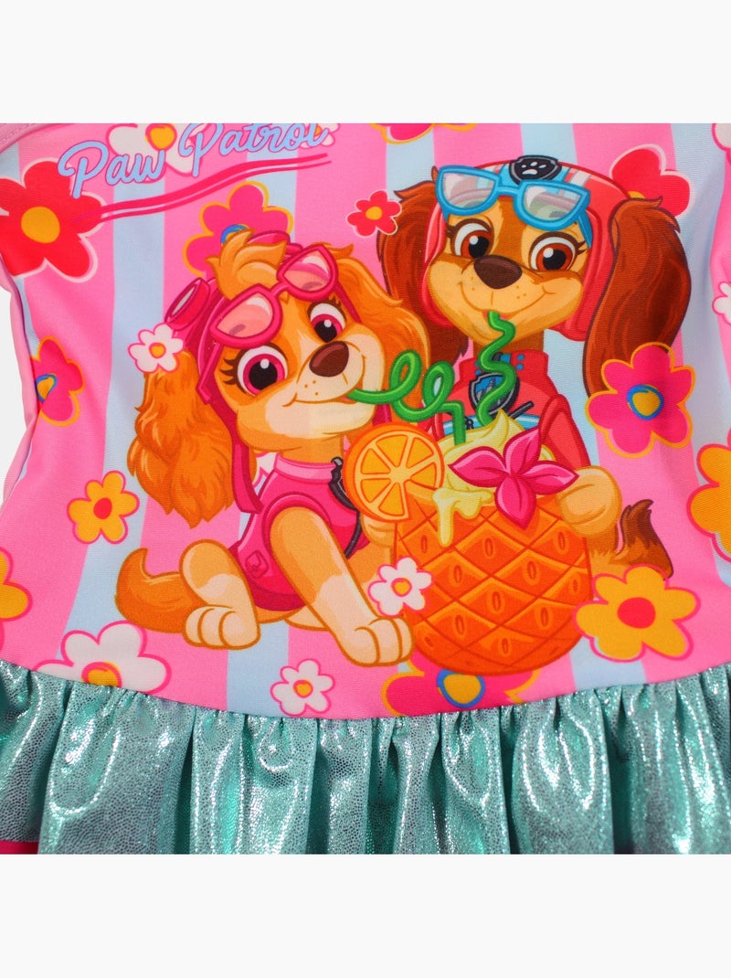 Paw Patrol - Maillot de bain avec imprimé fille Rose - Kiabi