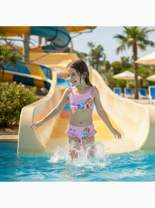 Paw Patrol - Maillot de bain deux pièces enfant imprimé - Kiabi