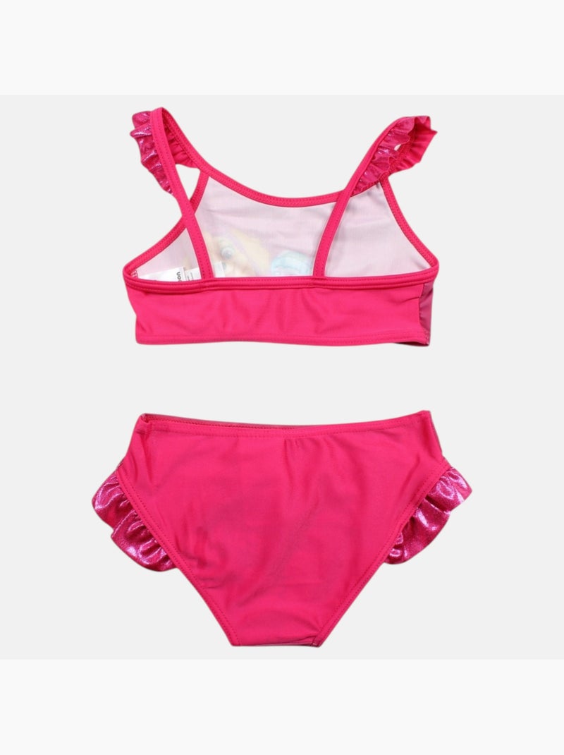 Paw Patrol - Maillot de bain deux pièces enfant imprimé Rose fushia - Kiabi