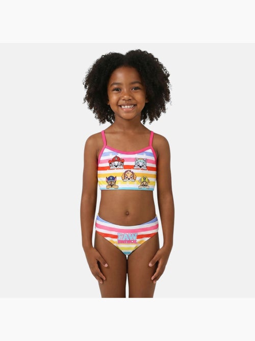 Paw Patrol - Maillot de bain fille imprimé - Kiabi