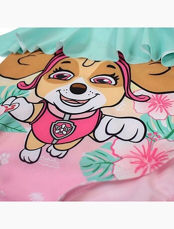 Paw Patrol - Maillot de bain Fille La Pat' Patrouille .